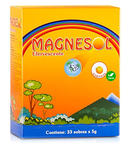 Magnesol Naranja - frasco con etiqueta