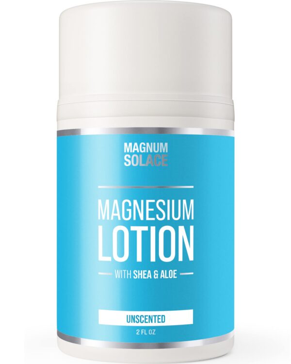 Loción de magnesio Magnum Solace envase