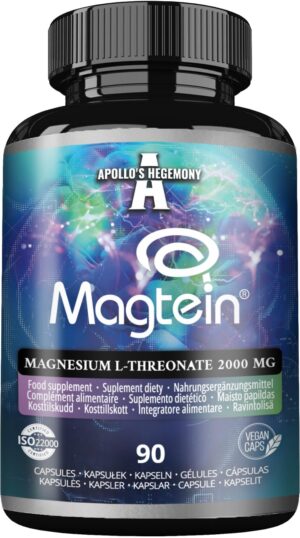 Frente del producto Magtein L-Threonate