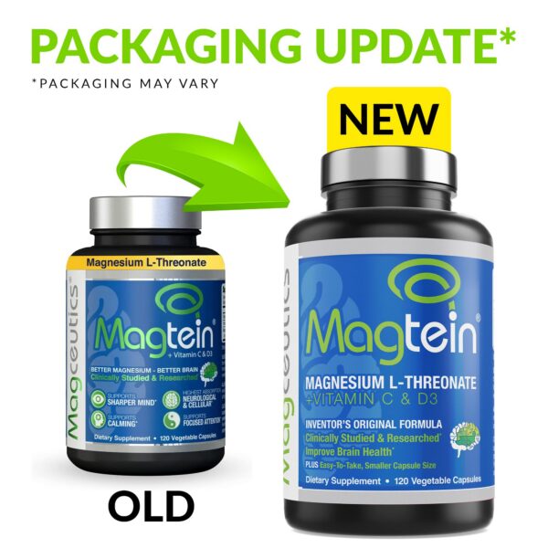 Version 1.0.0 Etiqueta Magtein cápsulas Magnesio L-Treonato