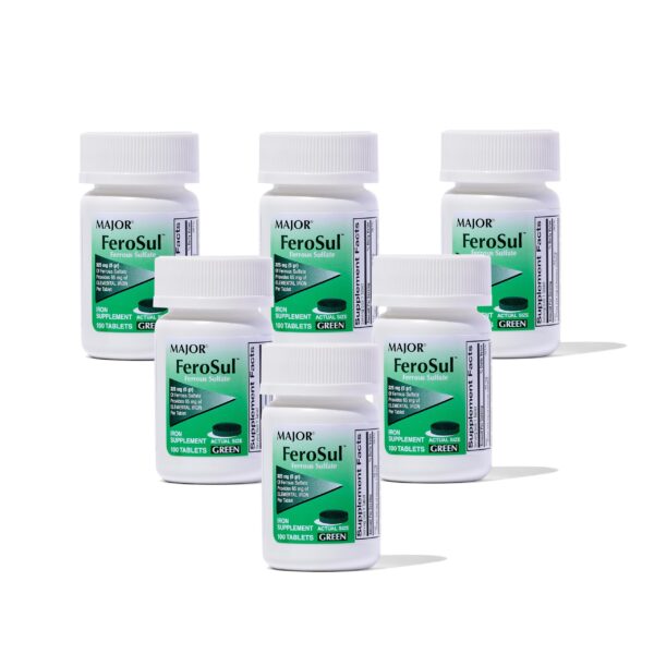 Major Ferosul tableta frente etiqueta