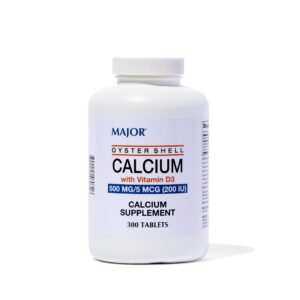 Version 1.0.0 Major Oyster Shell Calcium Frasco Frontal