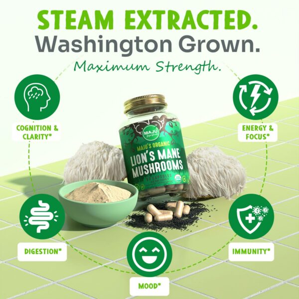 Maju Superfoods Cápsulas de Hongos comparación