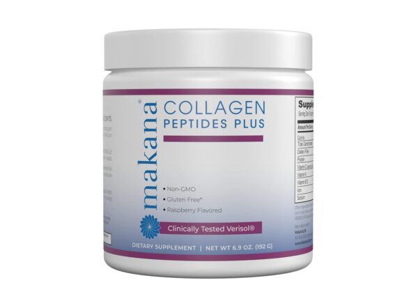 Makana Collagen Peptides Plus frambuesa – frontal