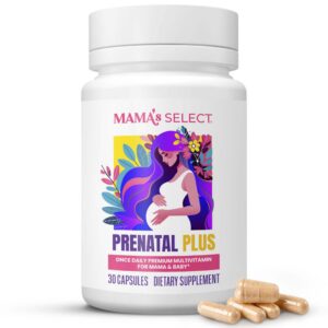 Version 1.0.0 Mama's Select prenatal vitamins bottle front