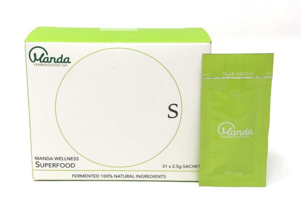 Version 1.0.0 Manda Wellness Superfood suplemento prebiótico fermentado japonés