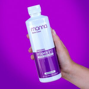 Frasco Manna Liposomal B12 vegano