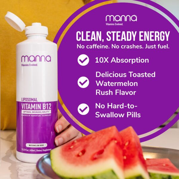 Vista lateral de la botella