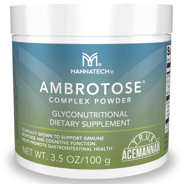 Mannatech Ambrotose Complex en envase