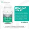 Frasco ImmunoSTART tabletas vista frontal