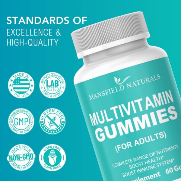 Version 1.0.0 Etiqueta de Mansfield Naturals Gomitas para adultos