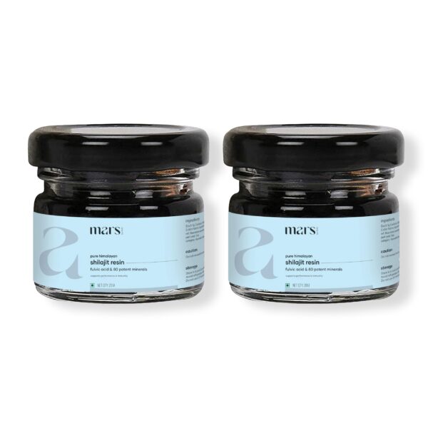 Mars Shilajit resina Himalaya 15 g empaque