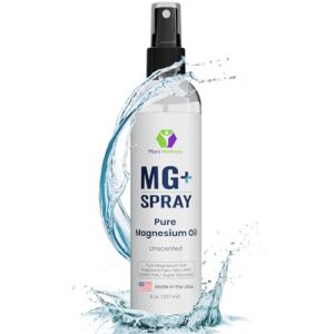 Version 1.0.0 Etiqueta frontal de MG+ aceite de magnesio