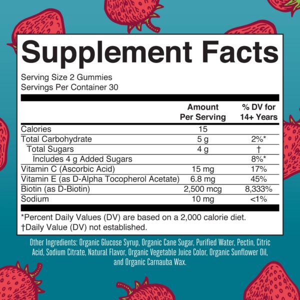 Gomitas fresa MaryRuth's Beauty+