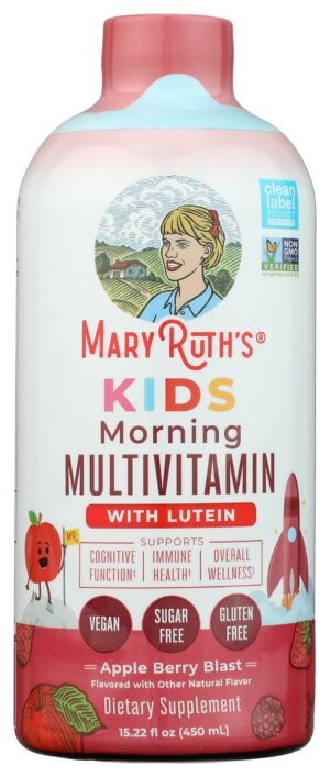 MaryRuth Kids Morning Multivitamin botella frontal