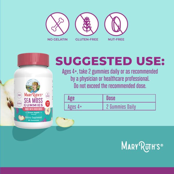 Envase MaryRuth Organics Gomitas 60 Unidades