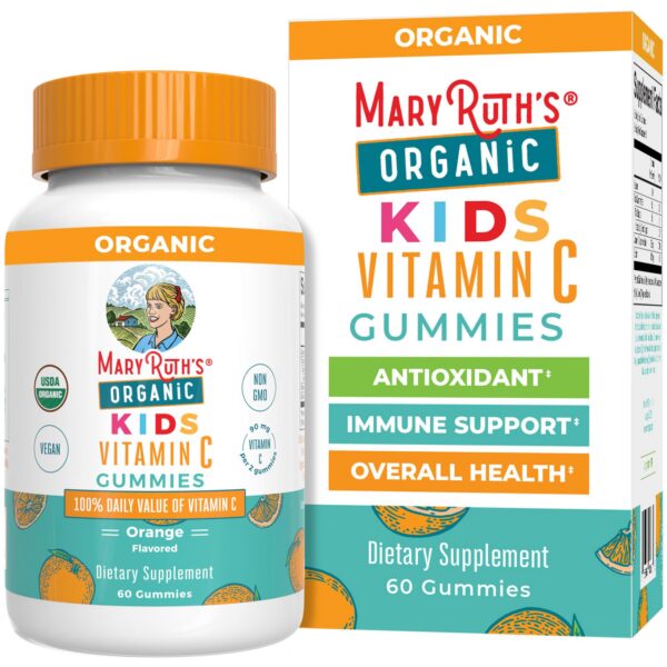 MaryRuth Organics gomitas vitamina C para niños 60 unidades