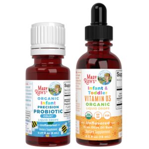 maryruth organics gotas probióticas bebé colicos orgánico