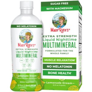 Frente de MaryRuth Organics Multimineral nocturno líquido