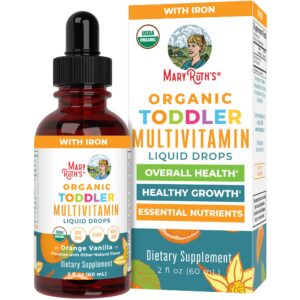 MaryRuth Organics multivitamínico infantil 2 oz frente