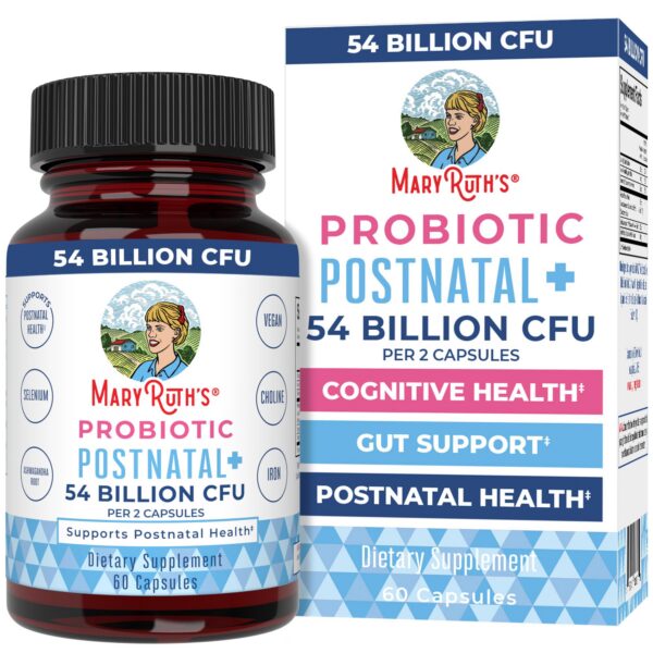 Version 1.0.0 Frasco de MaryRuth Organics Probióticos Postnatales para madres lactantes