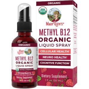 Version 1.0.0 MaryRuth Organics spray líquido vitamina B12 vegano orgánico