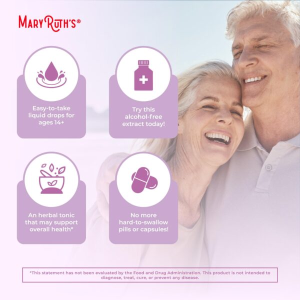 MaryRuth Organics suplemento vegano de equinácea pursurella líquida