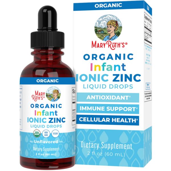 MaryRuth Organics Zinc líquido lactante frasco