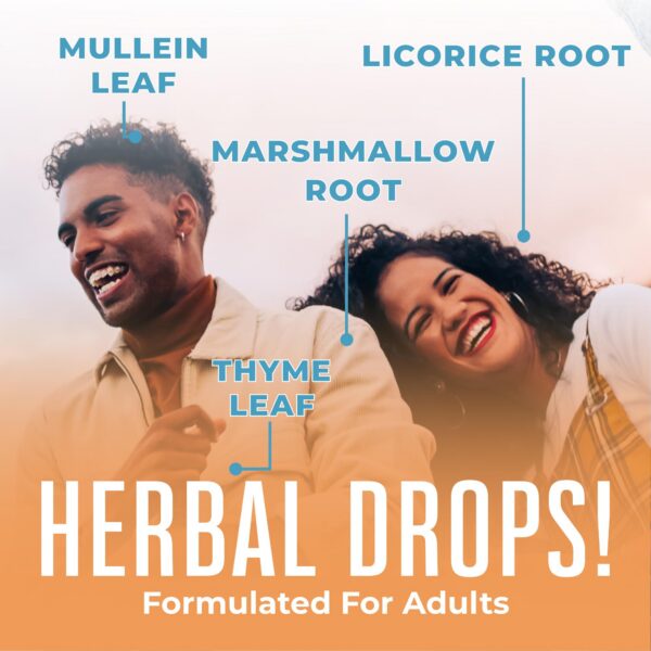 Envase spray garganta herbales MaryRuth Organics