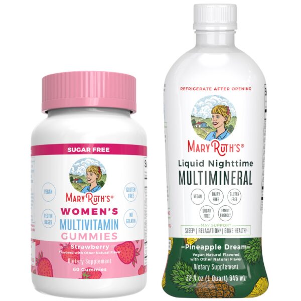 Version 1.0.0 MaryRuth's gomitas mujeres fresa frente