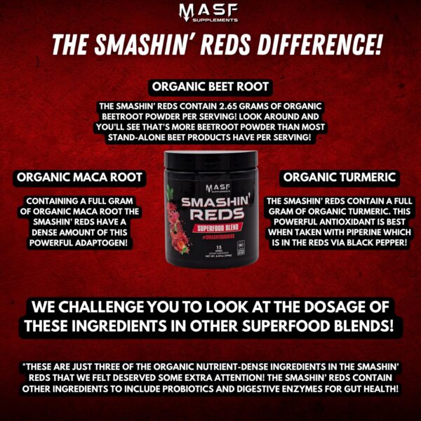 Frasco de polvo de remolacha