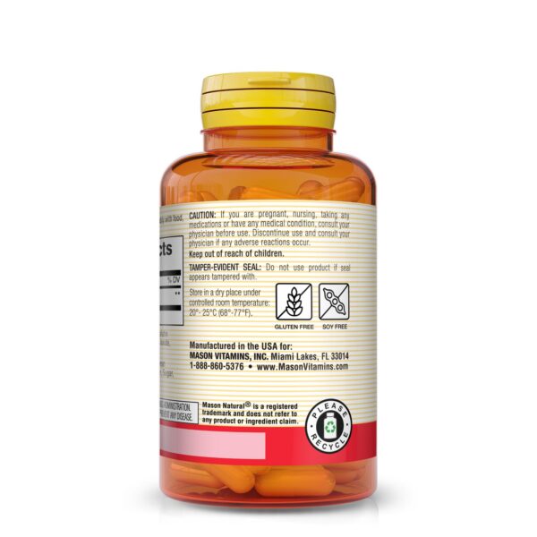 Detalles de etiqueta Mason Natural acido alfa lipolico