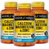 Version 1.0.0 Frente del frasco Mason Natural Calcium Magnesium & Zinc