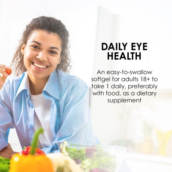 Cápsulas de luteína y vitamina E