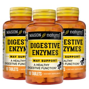 Mason Natural Digestive Enzymes bottle front
