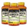 Mason Natural jengibre herbal suplemento natural 500 mg paquete 3