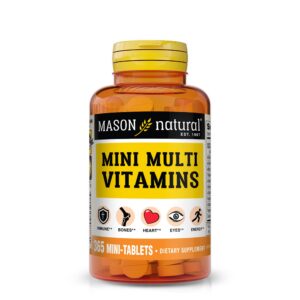 Mason Natural mini multivitaminas botella frontal