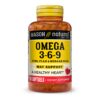 Frasco Mason Natural Omega 3-6-9 etiqueta