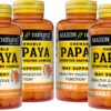 Mason Natural Papaya Enzyme Gomitas vista frontal