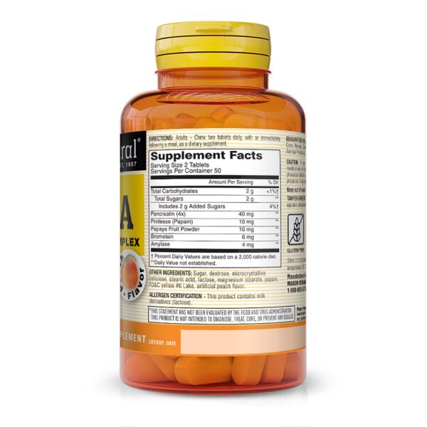 Envase de gomitas papaya sabor durazno