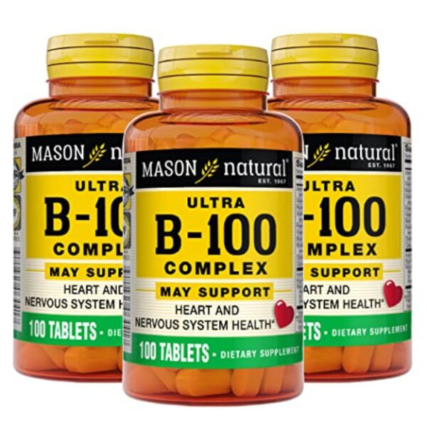 Mason Natural Ultra B 100 Complex botella frontal