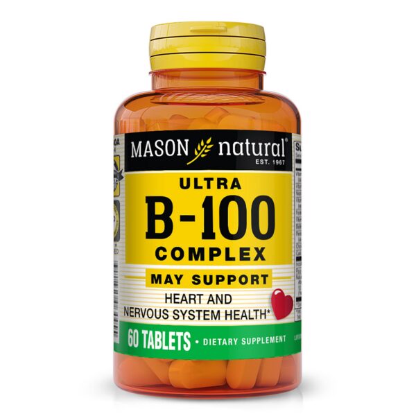 Frasco Mason Natural Ultra B-100 Complex