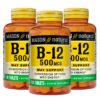 Frente del envase Mason Natural Vitamin B12 con calcio