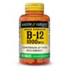 MASON NATURAL vitamina b12 1000 mcg tabletas disolución rápida 200 unidades