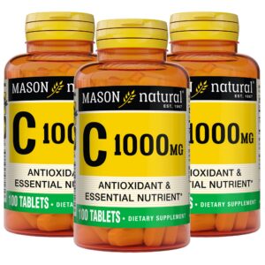 Version 1.0.0 Mason Natural Vitamina C 1000 mg frasco frontal