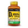 Mason Natural botella vitamina d3 1000 ui 300 softgels