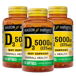 Version 1.0.0 Frasco Mason Natural Vitamina D3 125 mcg
