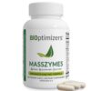 MassZymes frasco con etiqueta