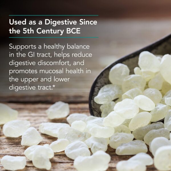 Cápsulas vegetarianas rojas de Mastic Gum