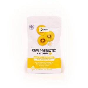 Masticables Kōrure Kiwi Prebiótico vitamina C paquete